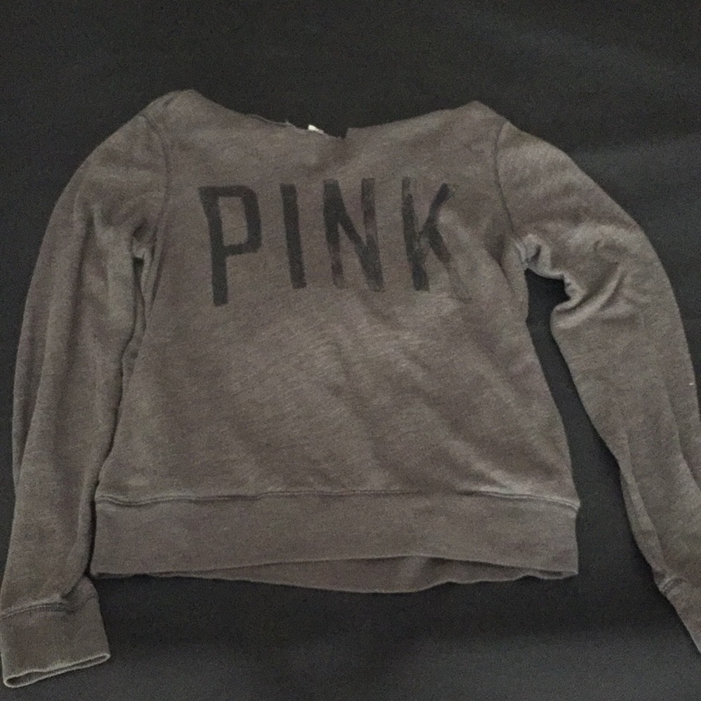 Victoria’s Secret pink sweatshirt